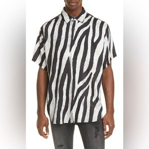 NWOT Ksubi Animal Print S/S shirt SIZE: M